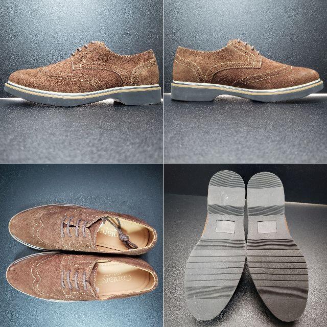 カンタレリ (CANTARELLI) イタリア製革靴 茶 41 メンズの靴/シューズ(ドレス/ビジネス)の商品写真