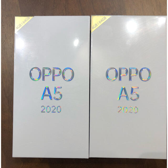 OPPO A5 2020ブルー&グリーン2個セット
