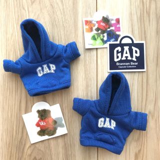 ギャップ(GAP)の《新品、未使用》GAP ガチャ ガチャガチャ パーカー 青 かわいい 人気(ぬいぐるみ)