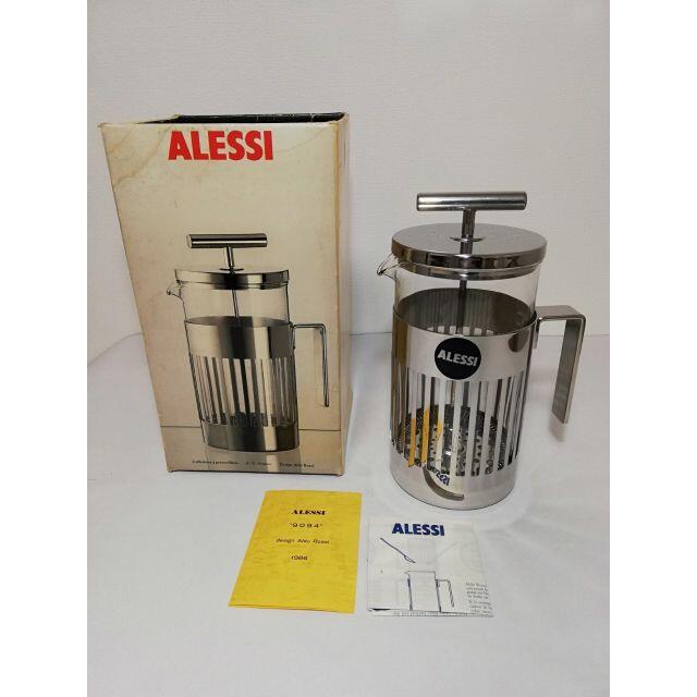 ALESSI(アレッシィ)のALESSI アレッシィ 9094 プレスフィルターコーヒーメーカー/8カップ用 インテリア/住まい/日用品の日用品/生活雑貨/旅行(日用品/生活雑貨)の商品写真