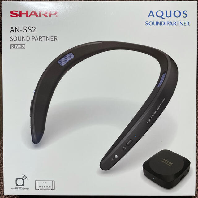 SHARP(シャープ)のネックスピーカー【シャープ】AQUOSサウンドパートナー スマホ/家電/カメラのオーディオ機器(スピーカー)の商品写真