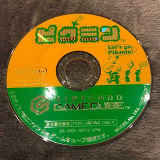 ニンテンドーゲームキューブ(ニンテンドーゲームキューブ)のピクミン　ゲームキューブ(家庭用ゲームソフト)