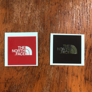 ザノースフェイス(THE NORTH FACE)のノースフェイス ミニステッカー　ロゴ　赤黒迷彩セット(その他)
