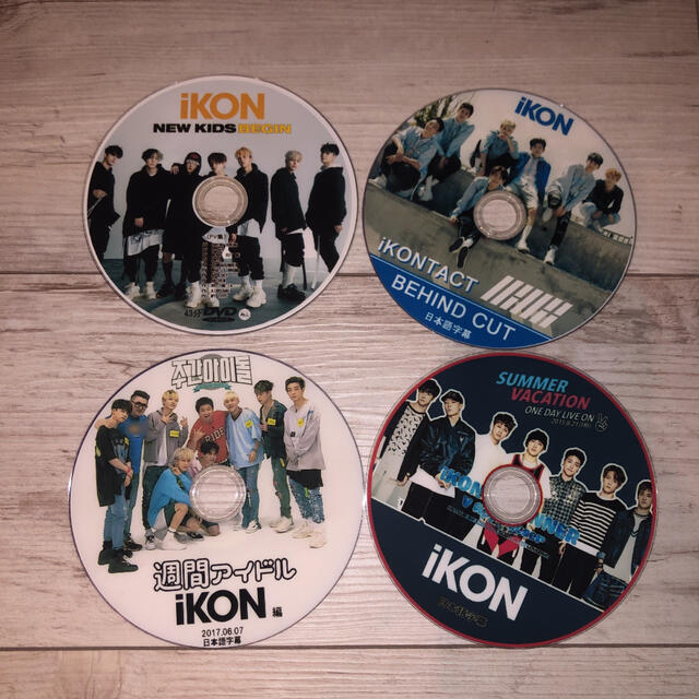 iKON(アイコン)のiKON DVD  バラ売り可能❗️ エンタメ/ホビーのCD(K-POP/アジア)の商品写真