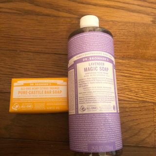 ドクターブロナー(Dr.Bronner)のドクターブロナー　マジックソープ739ml　ラベンダー　マジックソープバー(ボディソープ/石鹸)