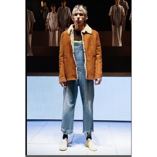 オフホワイト(OFF-WHITE)のPALMANGELS ラムレザーコート(その他)