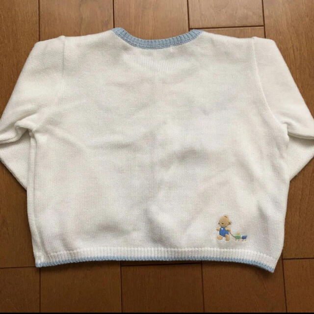 familiar(ファミリア)の【水通しのみ】ファミリア　カーディガン　90 キッズ/ベビー/マタニティのキッズ服女の子用(90cm~)(カーディガン)の商品写真