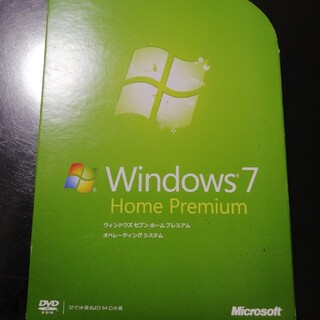 マイクロソフト(Microsoft)の【専用✳️購入不可✳️】windows7 homepremium(PC周辺機器)