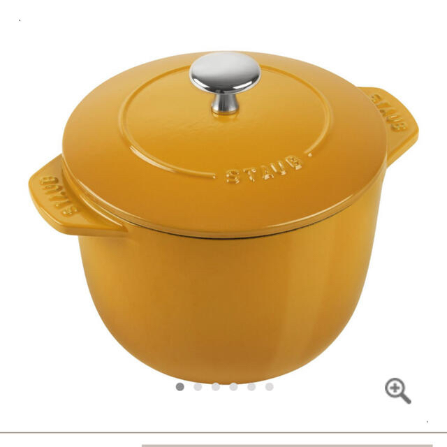 STAUB(ストウブ)の新品未使用　ストウブ  staub ラココットデゴハン　ライスポット　m インテリア/住まい/日用品のキッチン/食器(鍋/フライパン)の商品写真