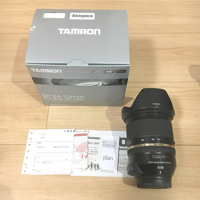 TAMRON(タムロン)のタムロン 24-70 f2.8 fマウント ニコン  スマホ/家電/カメラのカメラ(レンズ(ズーム))の商品写真