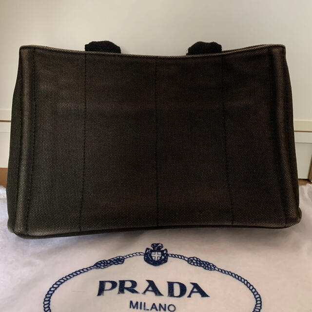 PRADA デニムファブリック ハンドバッグ カナパ 1