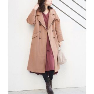 ナチュラルクチュール(natural couture)の■CACO様専用■＜natural couture＞ビックカラーおしゃれコート(ロングコート)