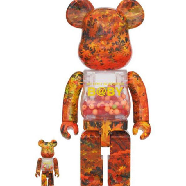 MY FIRST BE@RBRICK AUTUMN LEAVES 千秋 400%