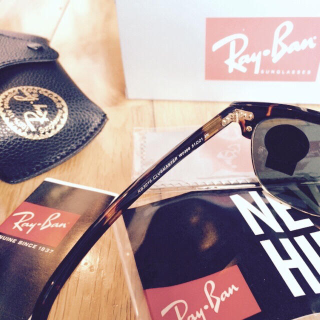 Ray-Ban(レイバン)の新品 レイバン サングラス クラブマスタ メンズのファッション小物(サングラス/メガネ)の商品写真