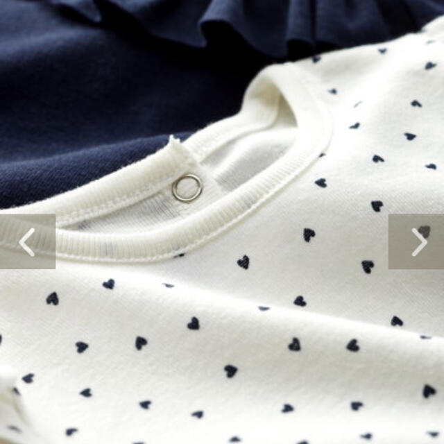 PETIT BATEAU(プチバトー)のプチバトー　カットソー2枚セット　新品未使用 キッズ/ベビー/マタニティのベビー服(~85cm)(シャツ/カットソー)の商品写真