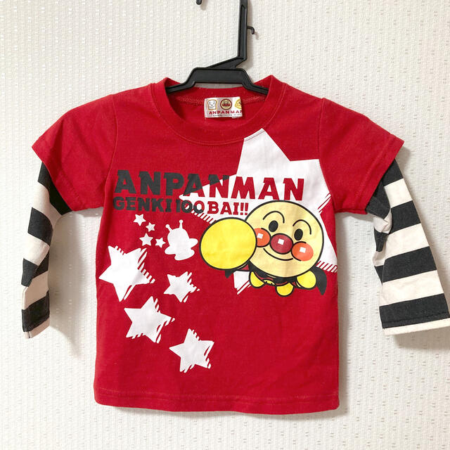 アンパンマン(アンパンマン)の子供　長袖Ｔシャツ　90cm アンパンマン キッズ/ベビー/マタニティのキッズ服男の子用(90cm~)(Tシャツ/カットソー)の商品写真