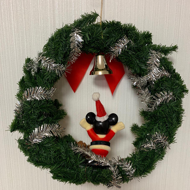 Disney ミッキーマウスクリスマスリースの通販 By Yaru S Shop ディズニーならラクマ