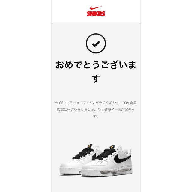 NIKE(ナイキ)のパラノイズ　26.5 Nike Air Force 1 メンズの靴/シューズ(スニーカー)の商品写真