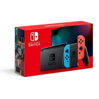 ニンテンドースイッチ(Nintendo Switch)のニンテンドースイッチ本体  ネオンブルー・ネオンレッド【新品未使用】(携帯用ゲーム機本体)