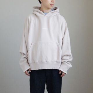 コモリ(COMOLI)のstein 19AW OVERSIZED REBUILD SWEAT パーカー(パーカー)