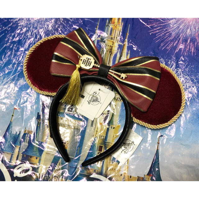 海外ディズニー限定 タワーオブテラー カチューシャ ホーンテッド