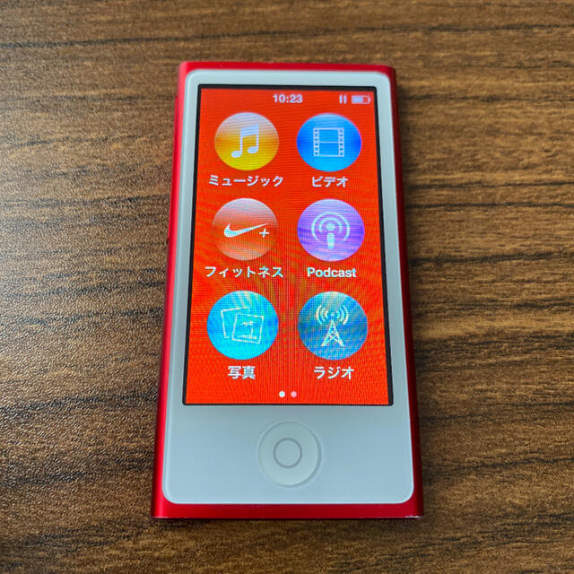 iPod nano 第7世代　赤　レッド