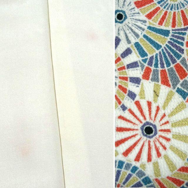 和傘柄のレトロモダン小紋 レディースの水着/浴衣(着物)の商品写真