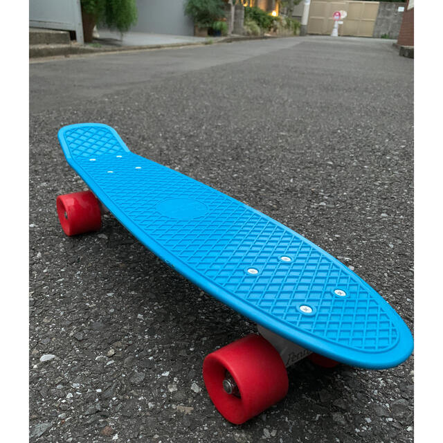世界音痴様専用【美品】Penny スケボ スケートボード ブルーレッド