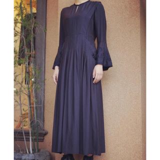 マメ(mame)のmame botanical embroidery dress(ロングワンピース/マキシワンピース)