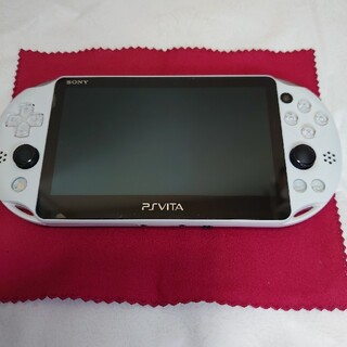 プレイステーションヴィータ(PlayStation Vita)のPS Vita PCH-2000 SONY グレイシャーホワイト(携帯用ゲーム機本体)