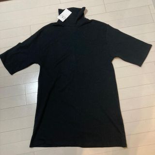 ザラ(ZARA)の新品！ZARA✴︎カットソー黒(Tシャツ(長袖/七分))