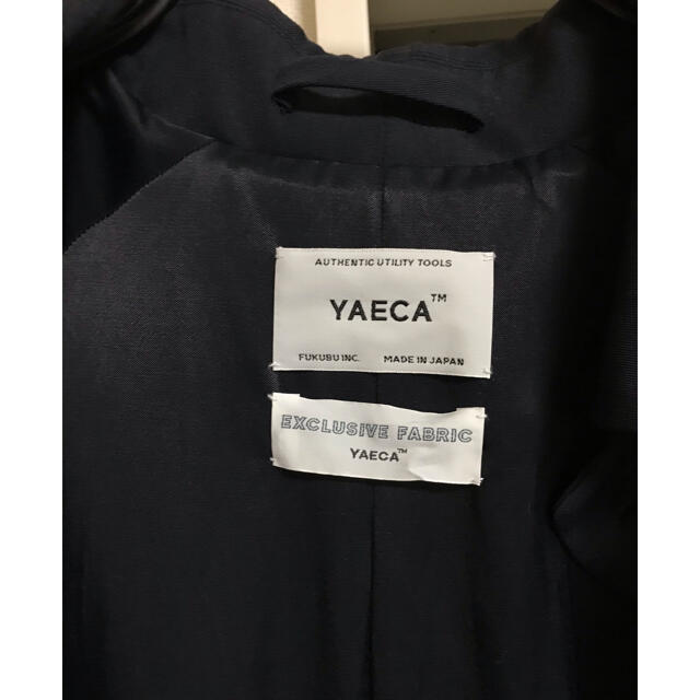 YAECA(ヤエカ)のYAECA ヤエカ　ステンカラーコート メンズのジャケット/アウター(ステンカラーコート)の商品写真