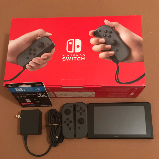 【店舗印あり】Nintendo 任天堂 / switch 本体 グレー