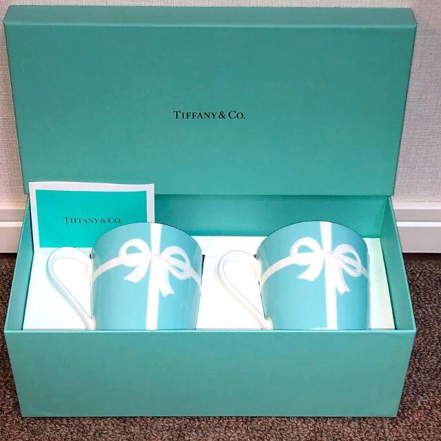 Tiffany & Co.(ティファニー)のティファニー　ブルーボックス　マグカップ　2個 インテリア/住まい/日用品のキッチン/食器(グラス/カップ)の商品写真