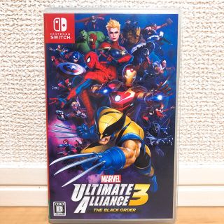 ニンテンドウ(任天堂)のMARVEL ULTIMATE ALLIANCE 3： The Black Or(家庭用ゲームソフト)