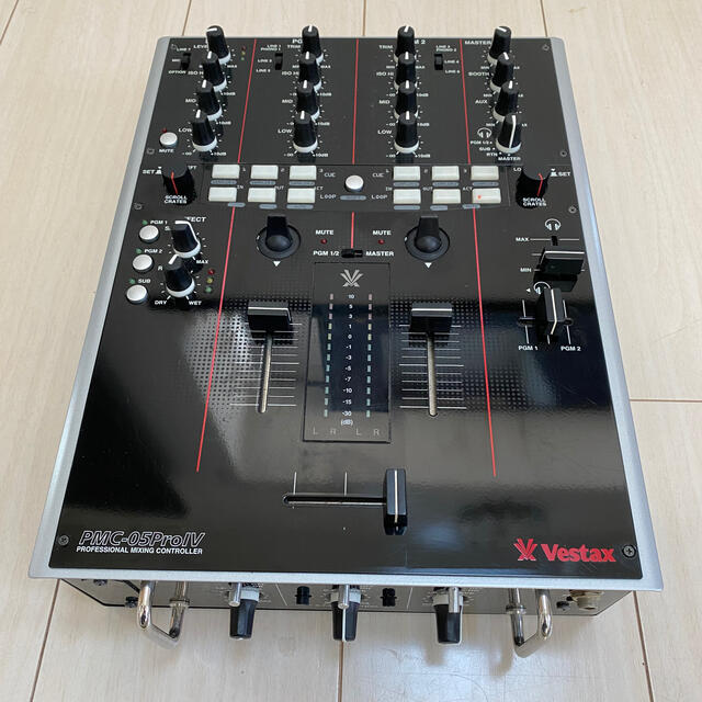 オリジナル 良品 DTM/DAW Vestax Vestax - DJミキサー PMC-05 DJ機器