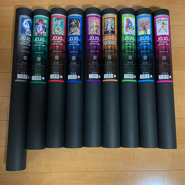 貴重) 新品 ジョジョ展 ポスター B2 1〜8部 A1 岸辺露伴 長崎限定