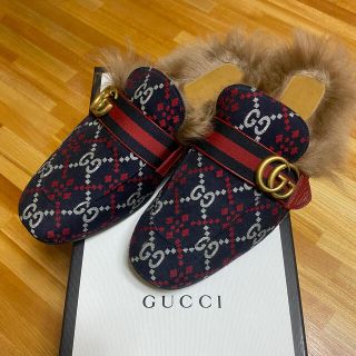 グッチ(Gucci)のGUCCI プリンスタウン　8サイズ　ダイヤモンド　GG(サンダル)