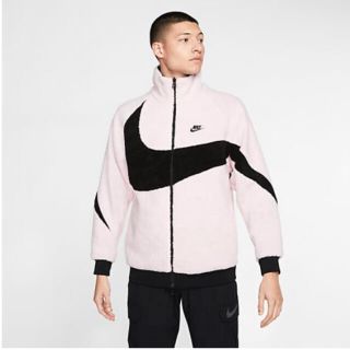 ナイキ(NIKE)のナイキ フルジップビッグスウッシュボアジャケット(ブルゾン)