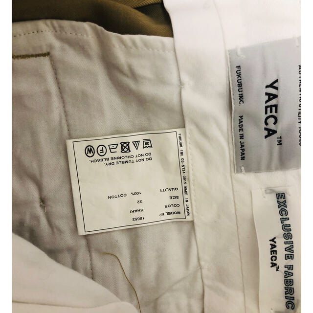 YAECA TAPERD CHINO  メンズのパンツ(チノパン)の商品写真