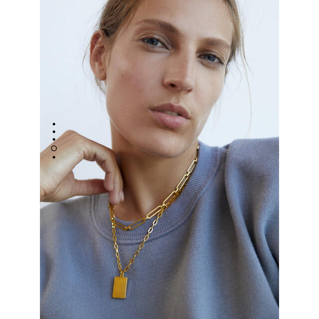 ZARA(ザラ)のメダリオンネックレスセット レディースのアクセサリー(ネックレス)の商品写真