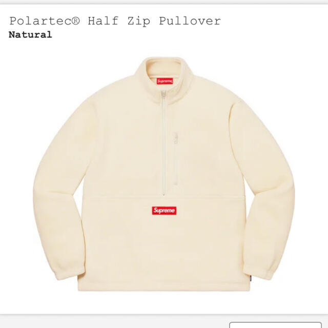 Polartec【Ｓ】Polartec® Half Zip Pullover Natural