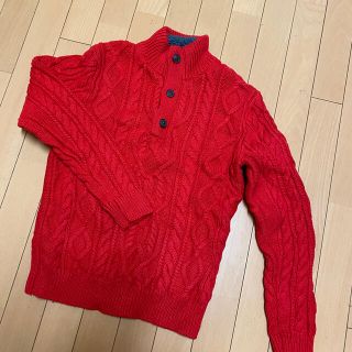 ギャップキッズ(GAP Kids)のGAP KIDS ニット　赤　160(ニット)