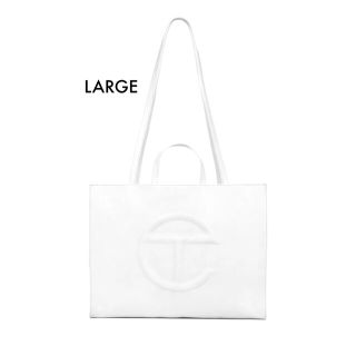 Telfar Shopping Bag White Large(トートバッグ)