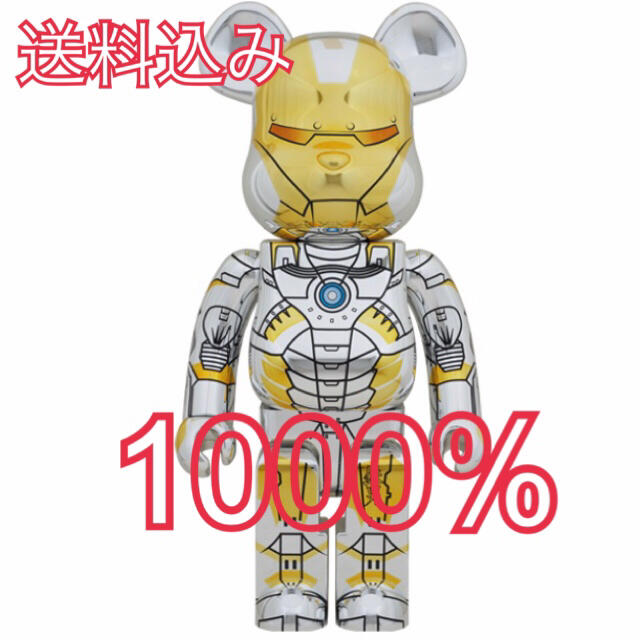 BE@RBRICK SORAYAMA IRONMAN 1000%