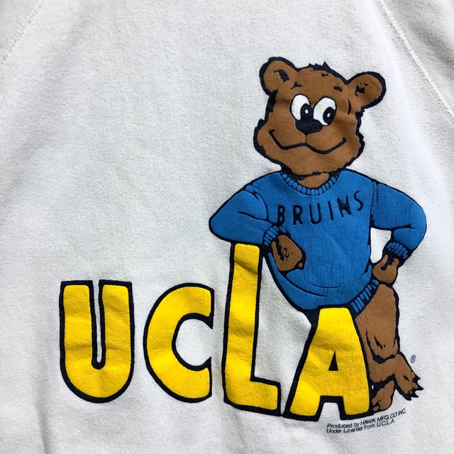 【80s】UCLA スウェット トレーナー くま ベア 1989 ビンテージ