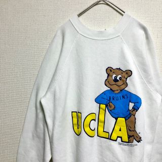 【80s】UCLA スウェット トレーナー くま ベア 1989 ビンテージ