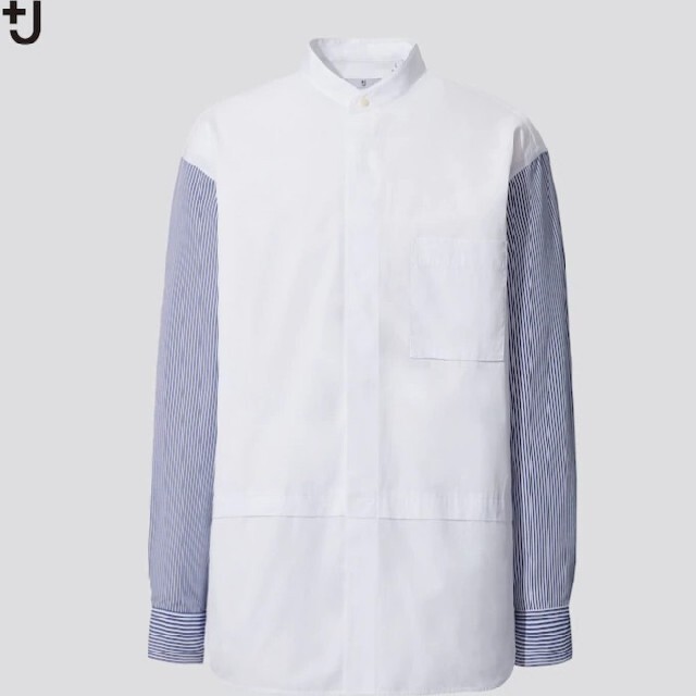 UNIQLO(ユニクロ)の+J 限定版 スーピマコットンオーバーサイズシャツ ジルサンダー ユニクロ 雲 メンズのトップス(シャツ)の商品写真