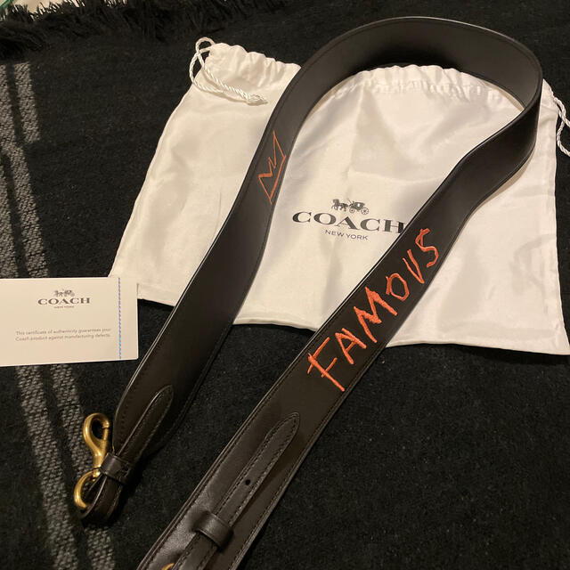 COACH - mama様　限定コラボ品☆バスキア×コーチ　コラボ☆ショルダーベルト　コーチ