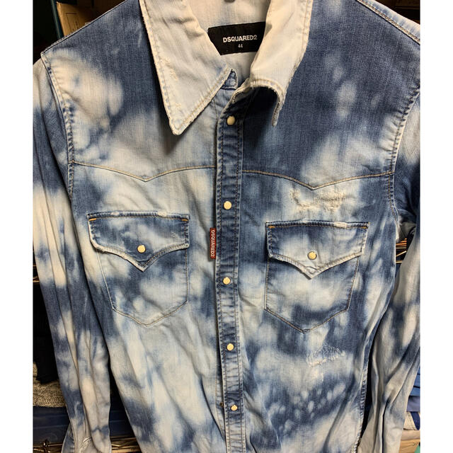 DSQUARED2 ディースクエアード デニムシャツ 格安SALEスタート! 67.0